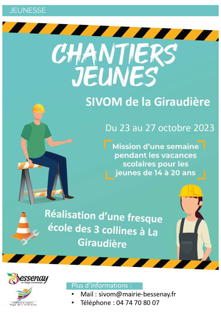 Chantier Jeunes Vacances D octobre Mairie De Bessenay Chantier Jeunes Vacances D octobre Mairie De Bessenay