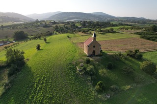 chapelle Ripan vue drone